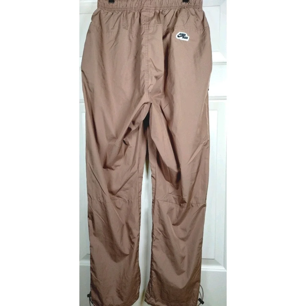 Jordan Jumpman Woven Cargo Pants Men's Size Small Brown Ripstop Utility